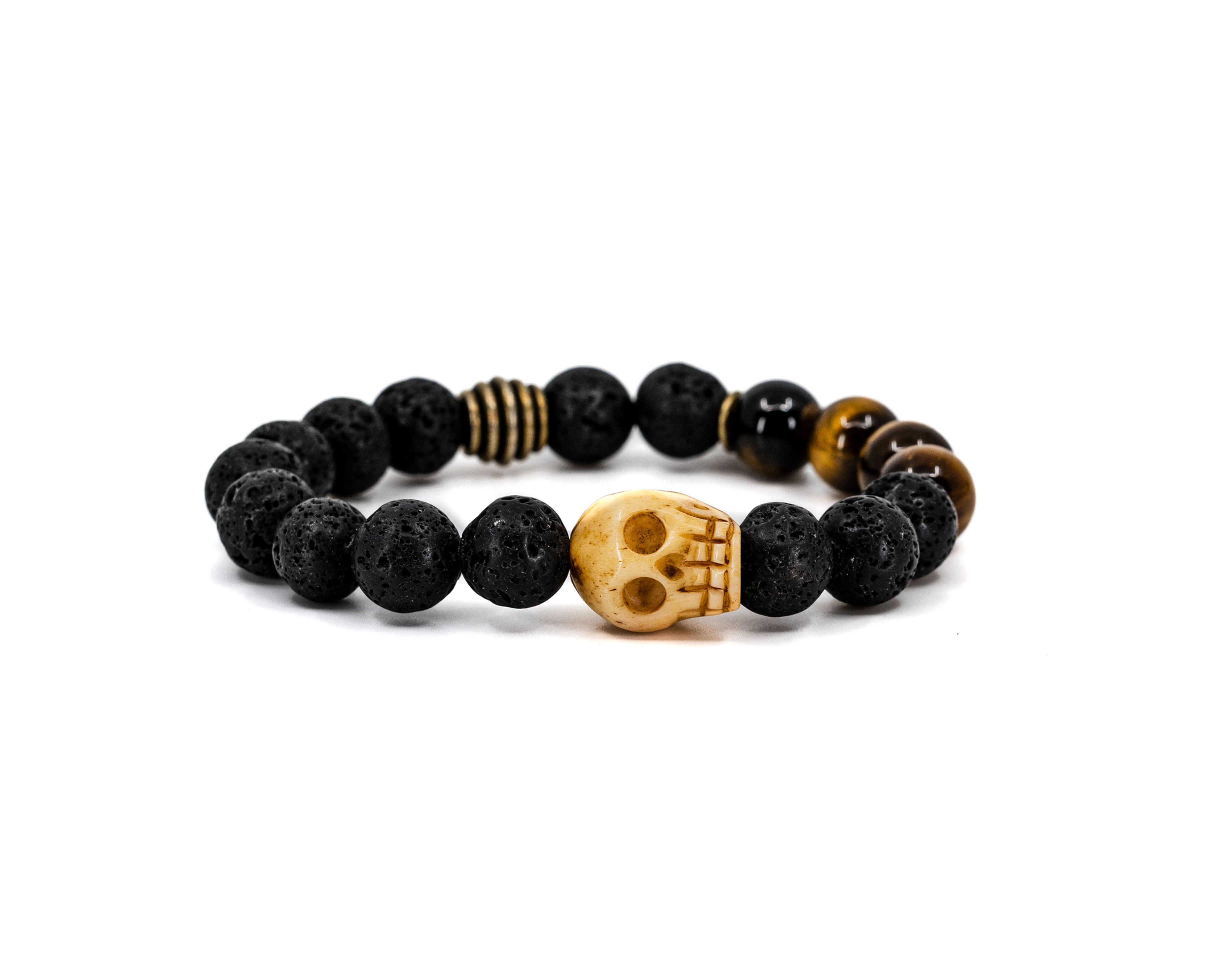 Eternal Ox Bone Skull Bracelet