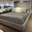 Thumbnail: Ashley Grey Fabric Bed Frame