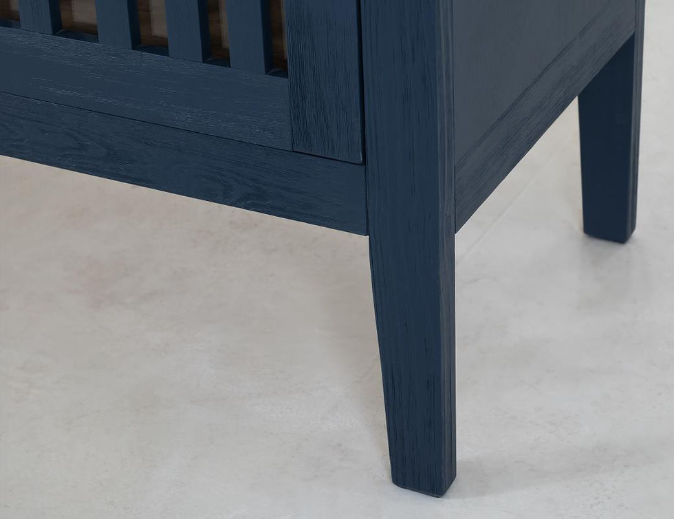 Thumbnail: Autumn Blue Console Cabinet 8131CNSBL