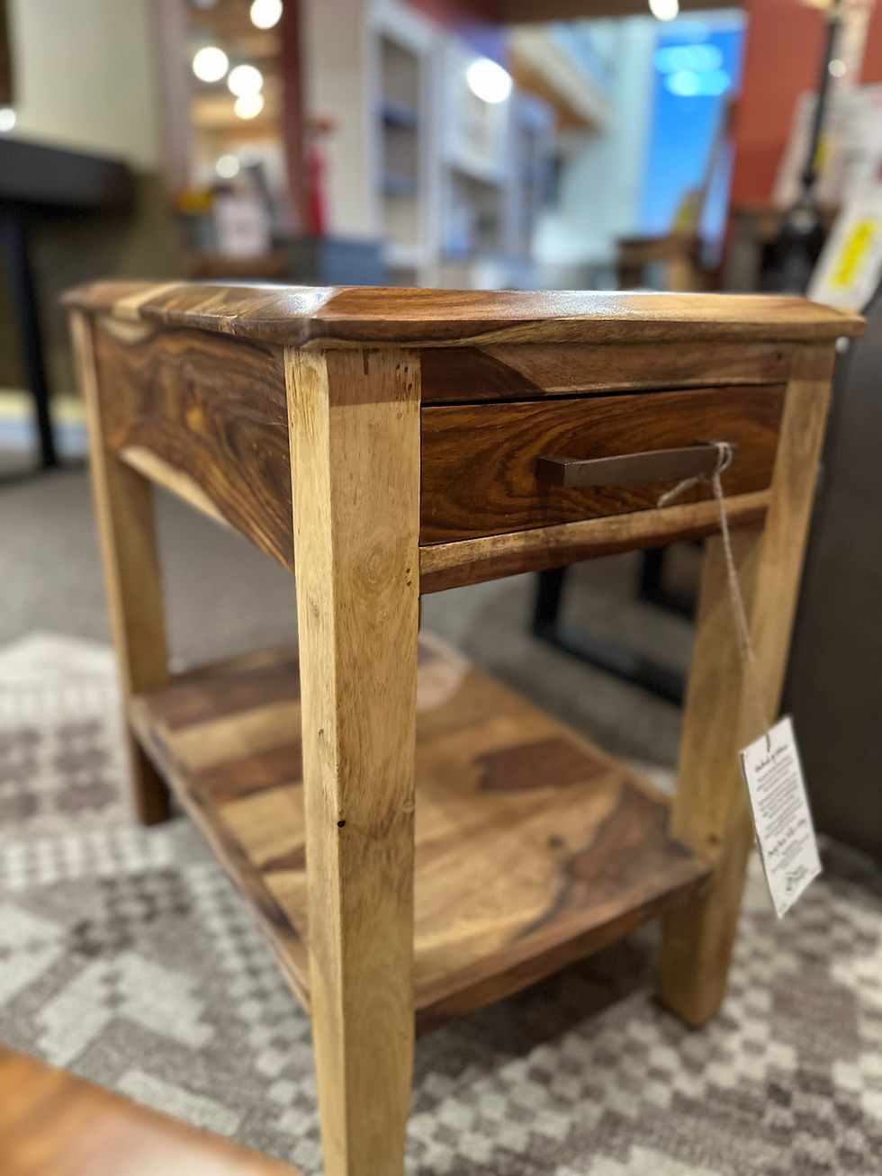 Thumbnail: Frontier Natural Chair Side Table