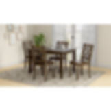 Harbor Dining Table Set with 4 Chairs