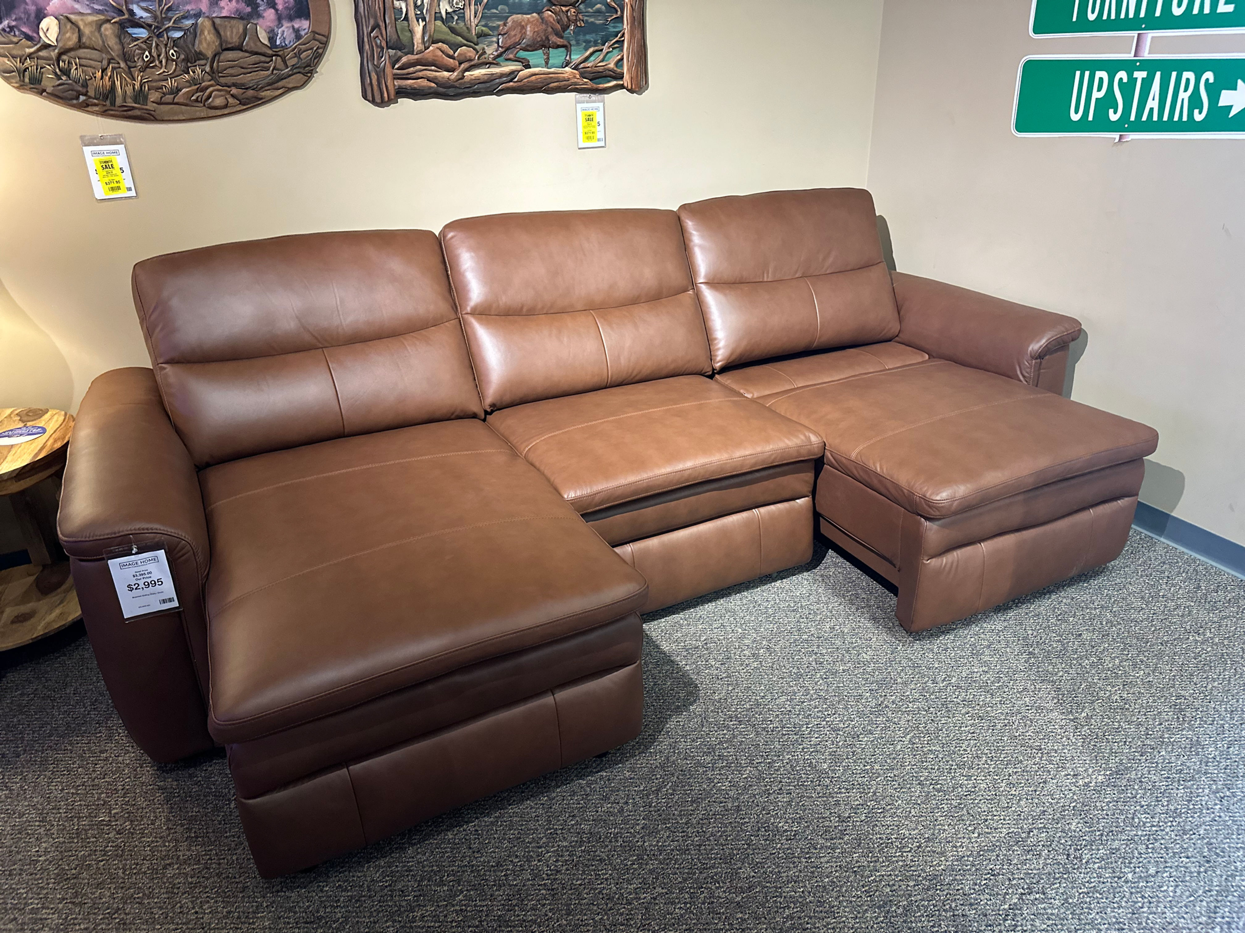 Bozeman Sliding Seat Leather Chofa