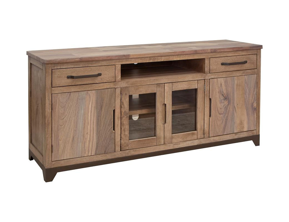 Thumbnail: Natural Parota 70" Entertainment Stand 8681STN70