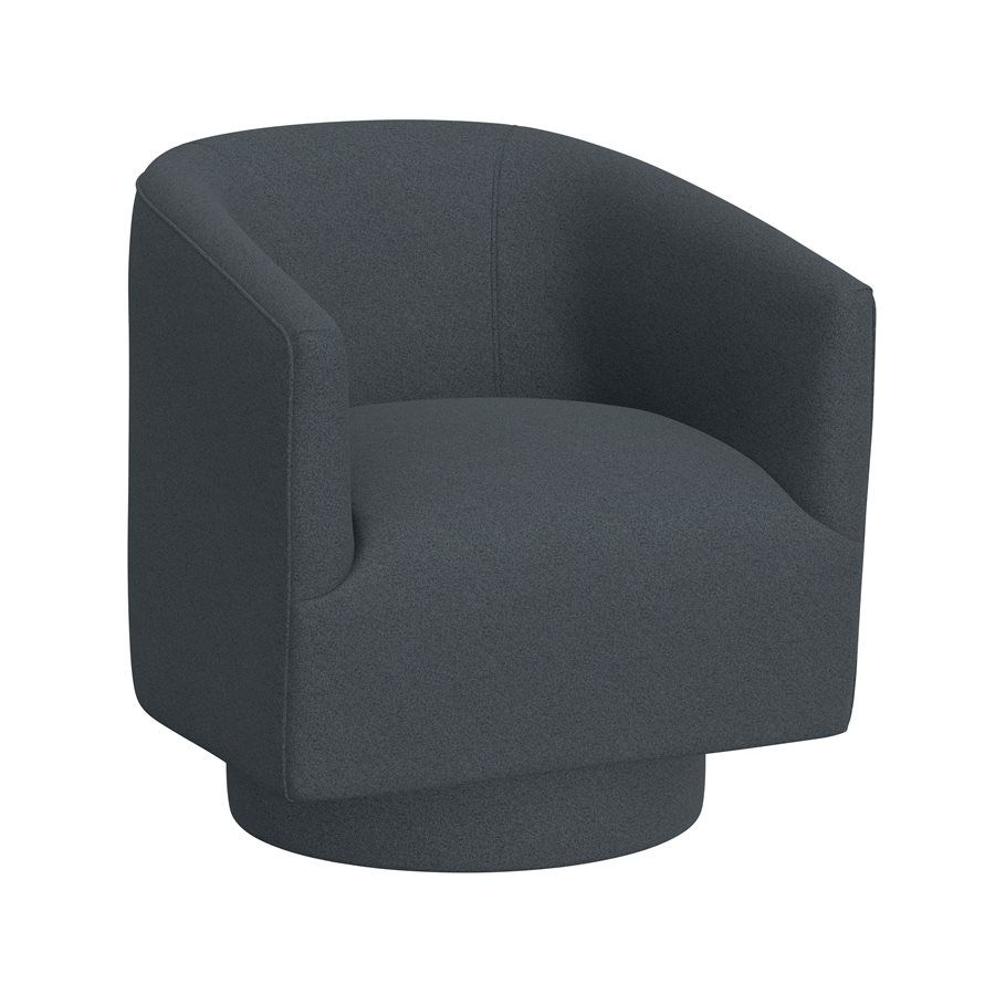 Thumbnail: Brylee Blue Swivel Accent Chair