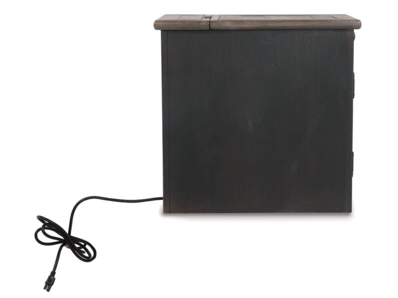 Creekside End Table with Built in Chargers Image Home