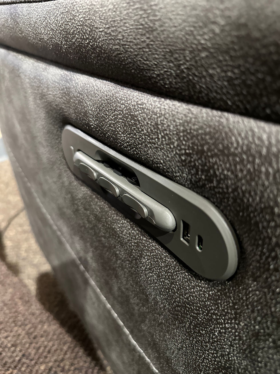 Thumbnail: Serenity Recliner with Power Lumbar, headrest, and Recline