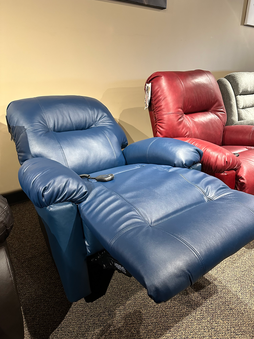 Thumbnail: 9MP17-1LV Indigo Power Recliner