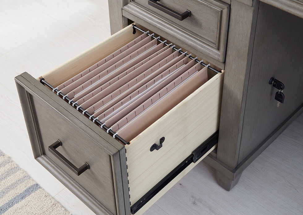 Thumbnail: Caraway Slate Executive Desk