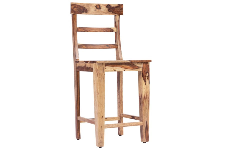 Rosewood Natural 24" Barstool