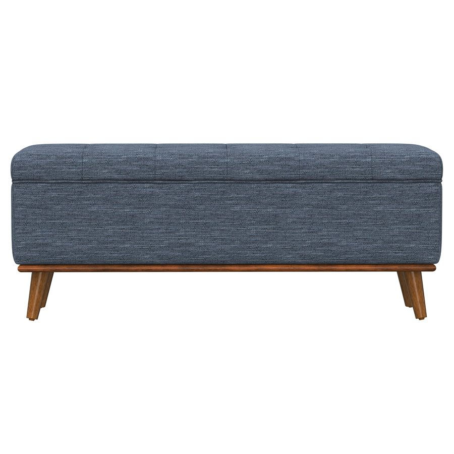 Thumbnail: Rory Navy Storage Bench