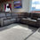 Thumbnail: Homestead All Leather Brown Sectional