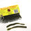 Thumbnail: 4" Ringer Worm - Green Pumpkin Seed w/Black Flake