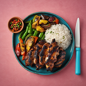 Jerk Chicken Platter