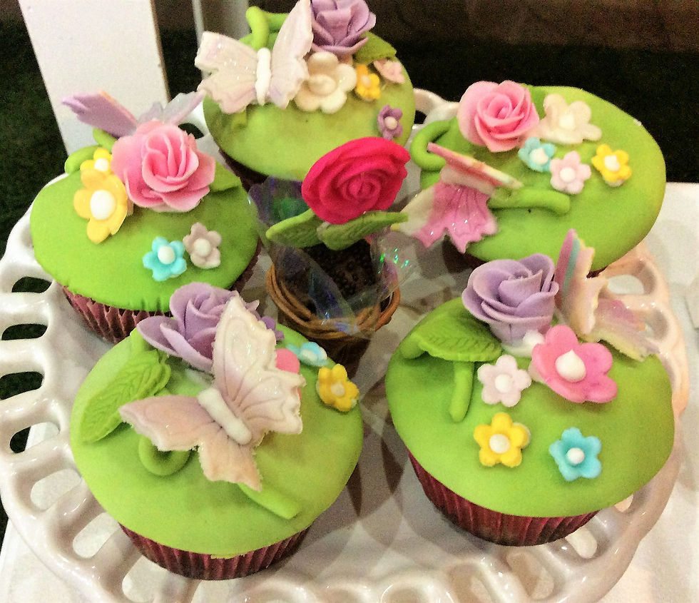 Cup cake Festa das Borboletas