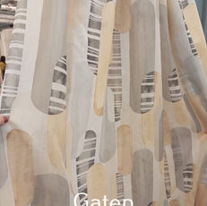 "Gaten"
בד איטלקי עם הדפס בצהוב-אפור