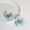 Thumbnail: Blue Floral Earrings
