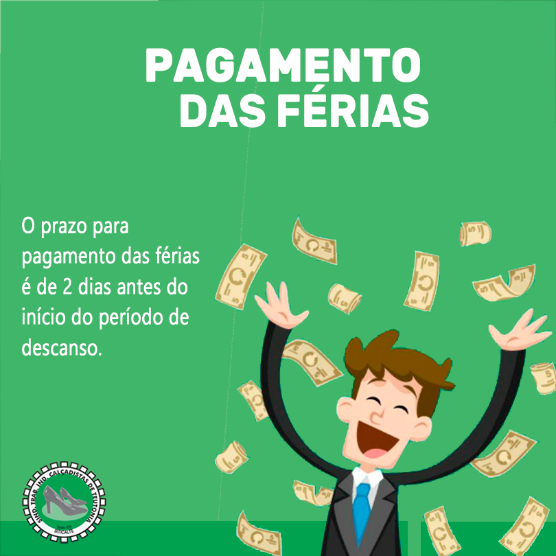Entenda: Pagamento das férias