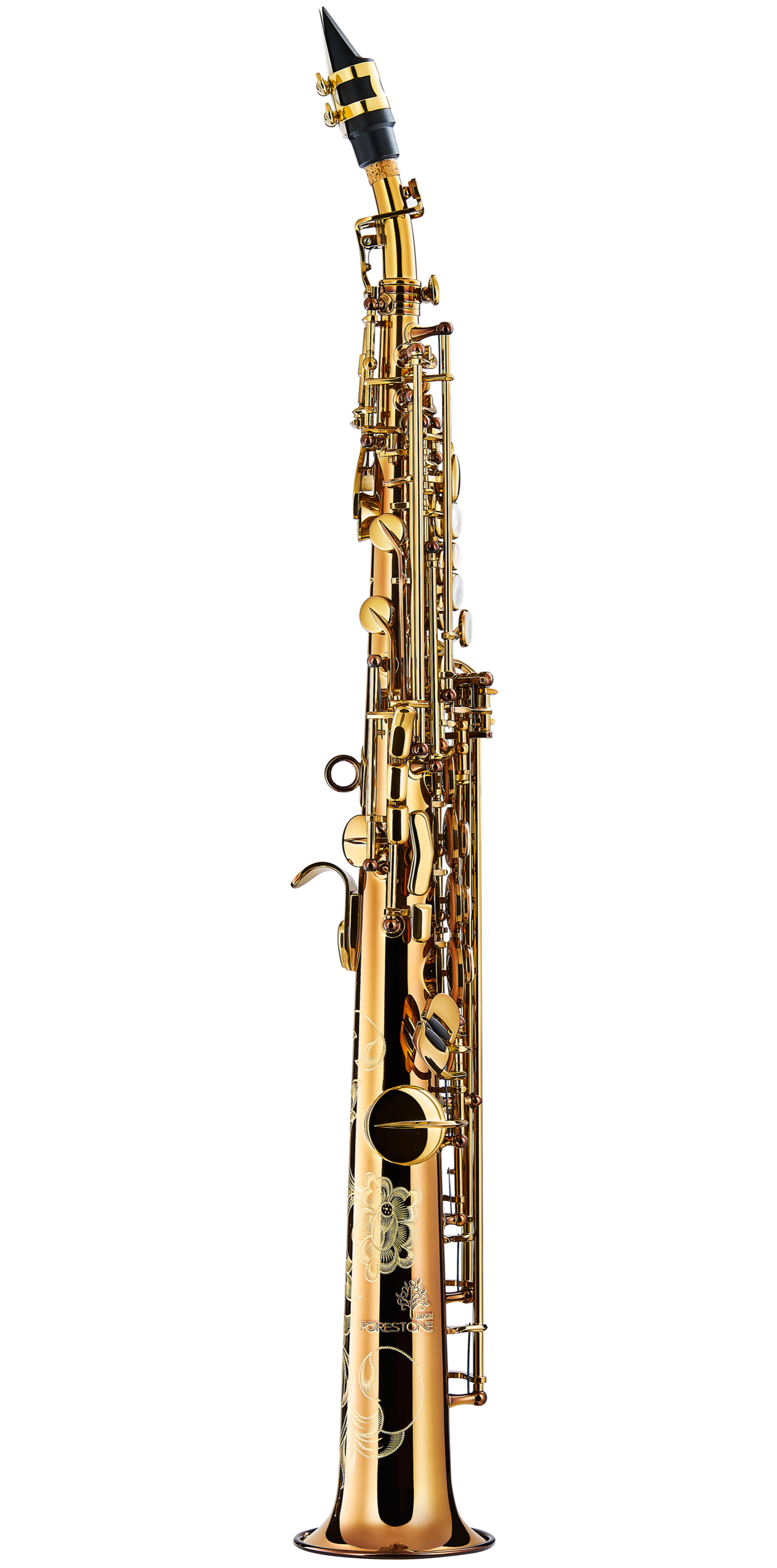 Forestone Soprano Saxophone SX Cognac Lacquered