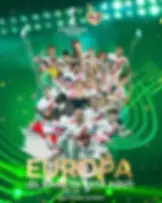 Póster del Rayo Vallecano celebrando su vuelta a Europa