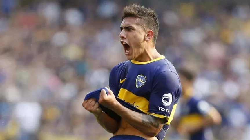 Leandro Paredes jugó 42 partidos y metió cinco goles en su primer ciclo en Boca.