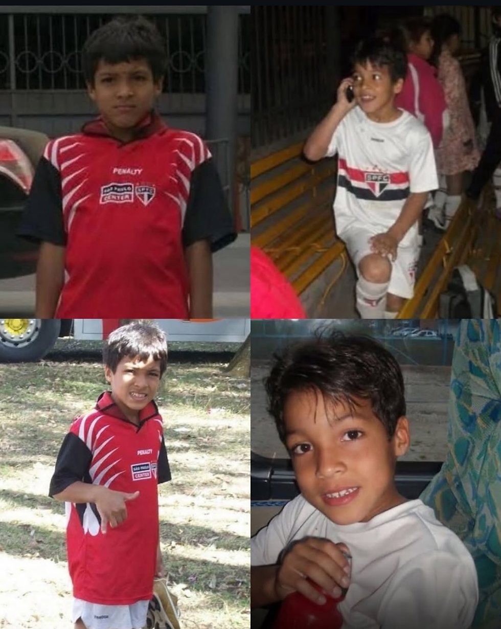 Marcos Leonardo de niño con la camiseta del Tricolor, club al que está a detalles de ser su nuevo refuerzo.