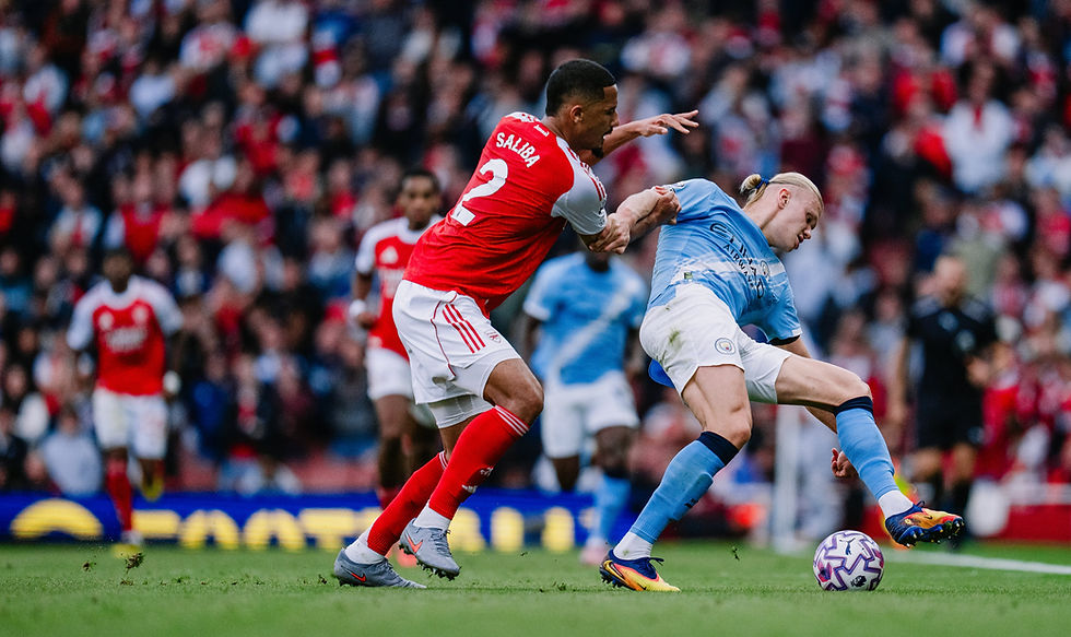 Martinelli le arruinó la fiesta a Guardiola y decretó el empate entre Arsenal-Manchester City