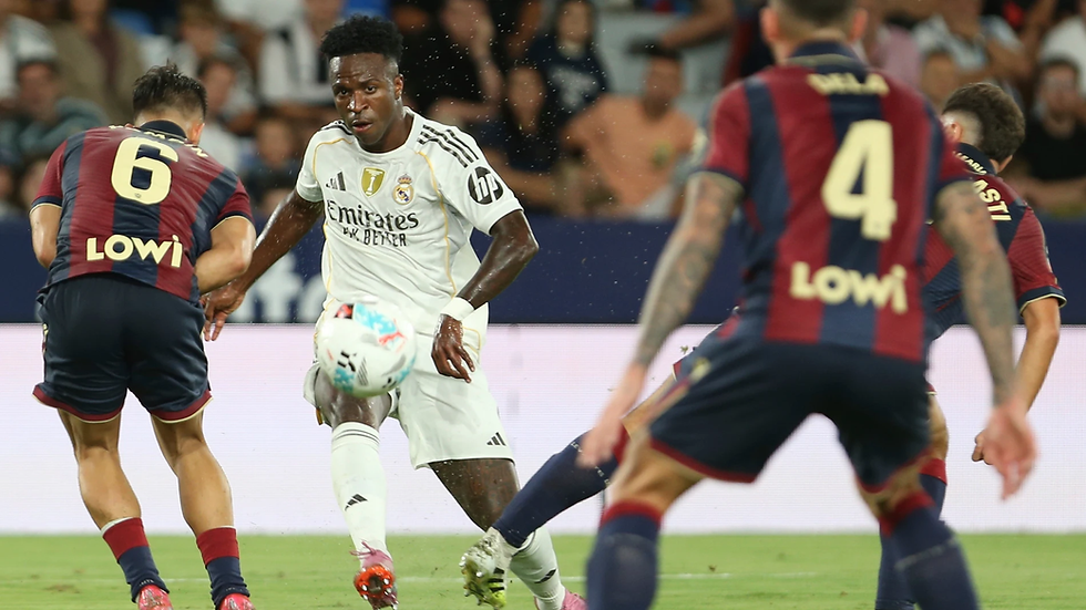 El Real Madrid salió victorioso de su visita al Ciutat de València, donde venció 1-4 al Levante en un partido que dominó de principio a fin.