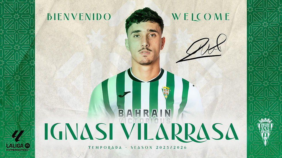 Ignasi Vilarrasa firma con el Córdoba CF, ante sorpresa de muchos seguidores de la categoría de plata