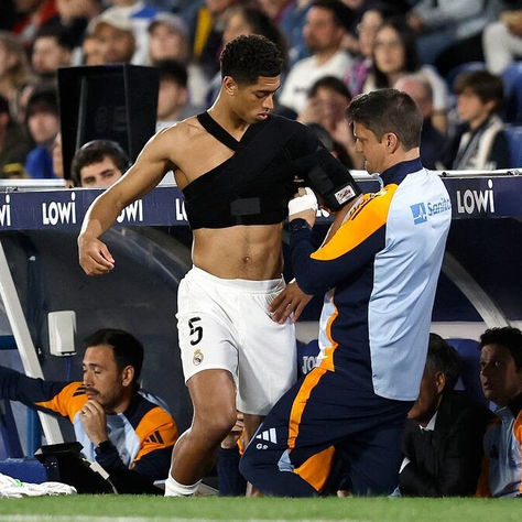 Bellingham y el adiós definitivo a su lesión de hombro.