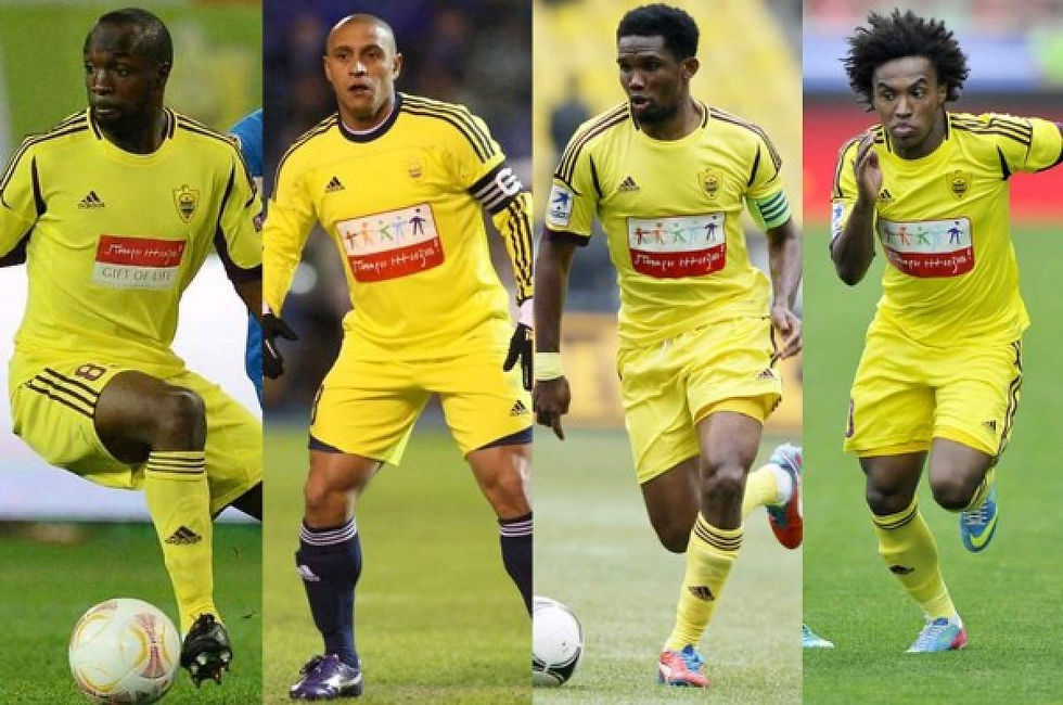 Antes de Arabia, estaba el Dagestán. Equipo del FC Anzhi, predecesor del actual Dinamo.