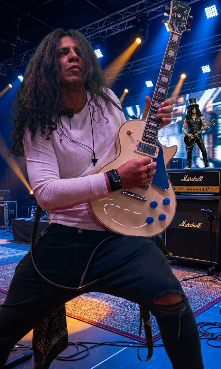 O Riff, a Cartola e a Alma de Slash: Jonathan Lennon no Nightrain Club (A Melhor Banda Cover de Guns N' Roses em São Paulo e no Brasil)