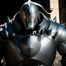 ASI SE VERÍA ALPHONSE ELRIC EN LA VIDA REAL