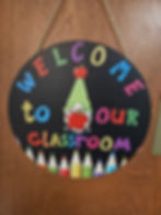 Welcome sign