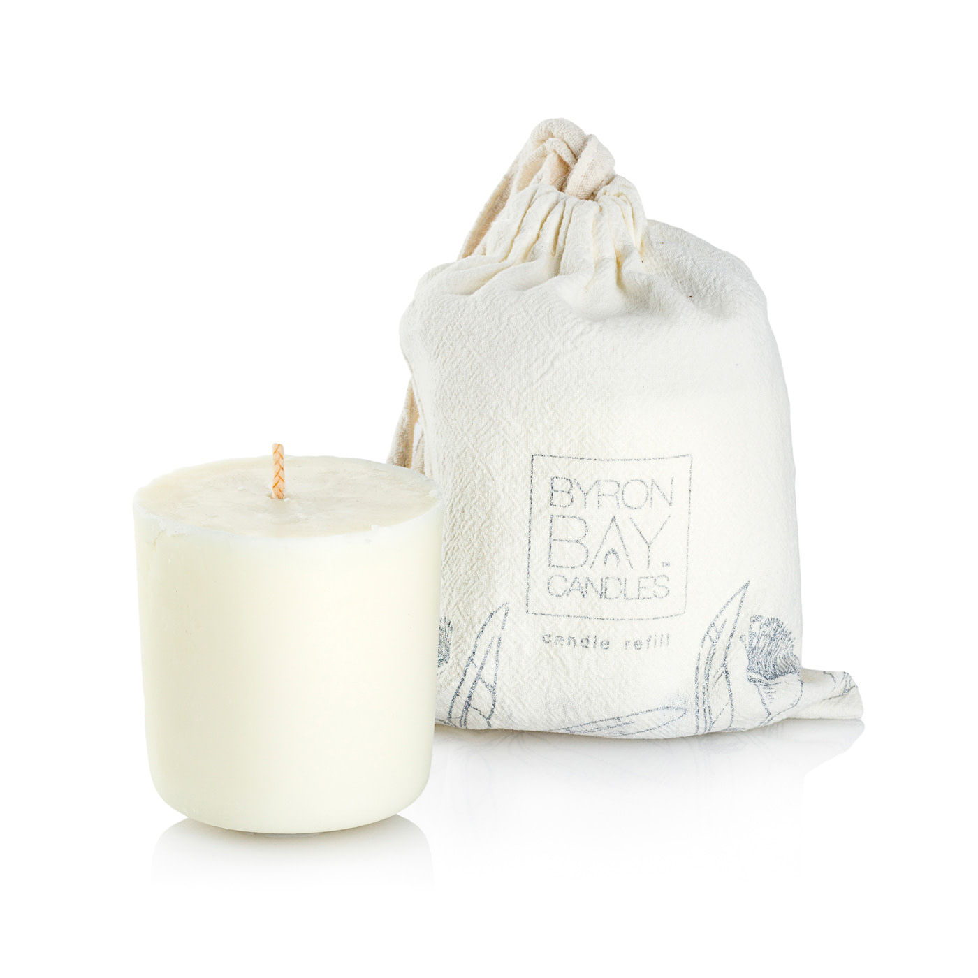 HARMONY 100% Essential Oil Blend Pure Soy Candle REFILL 50 hour