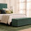 Thumbnail: Manhattan Bedhead - Teal Velvet - KING - rr$1490