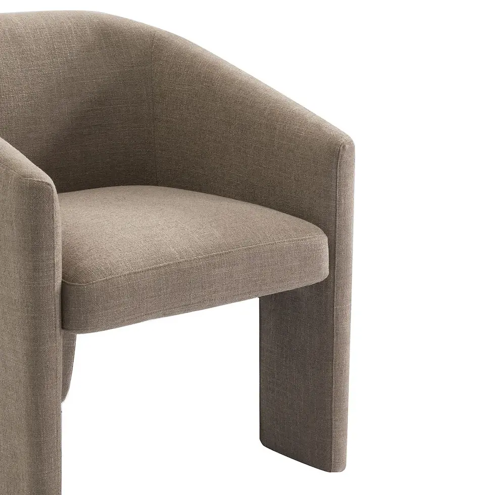 Thumbnail: Coco Dining Chair - Mocha Linen - rr$1280