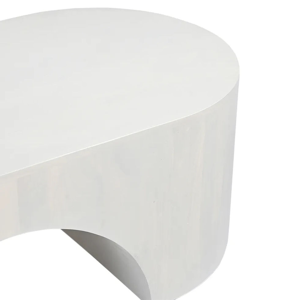 Thumbnail: Dria Coffee Table - White Timber Stain -137cm wide - rr$1620