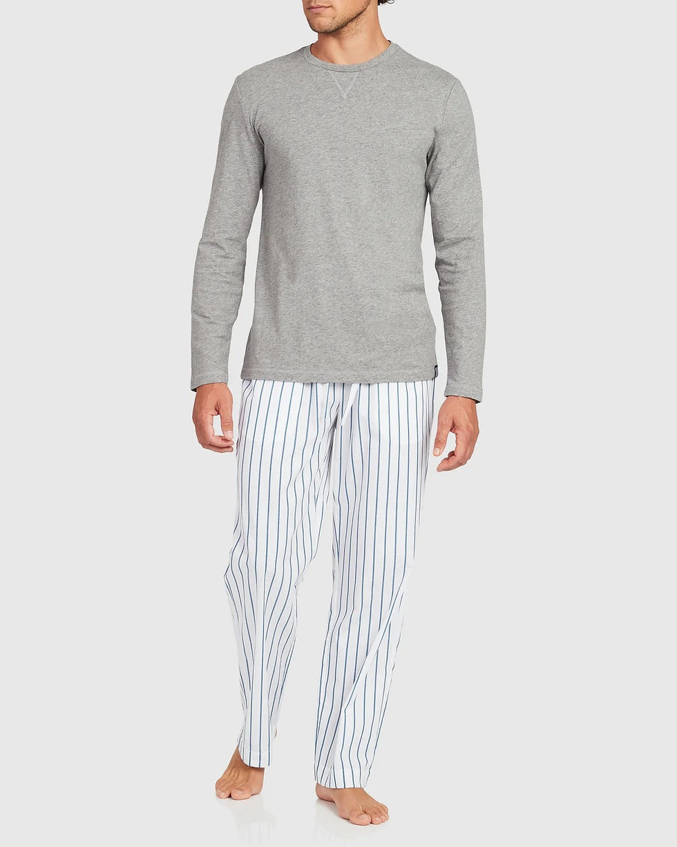 Thumbnail: Men's Organic Cotton L/S Tee - Grey Marle - S-XL - rr$79