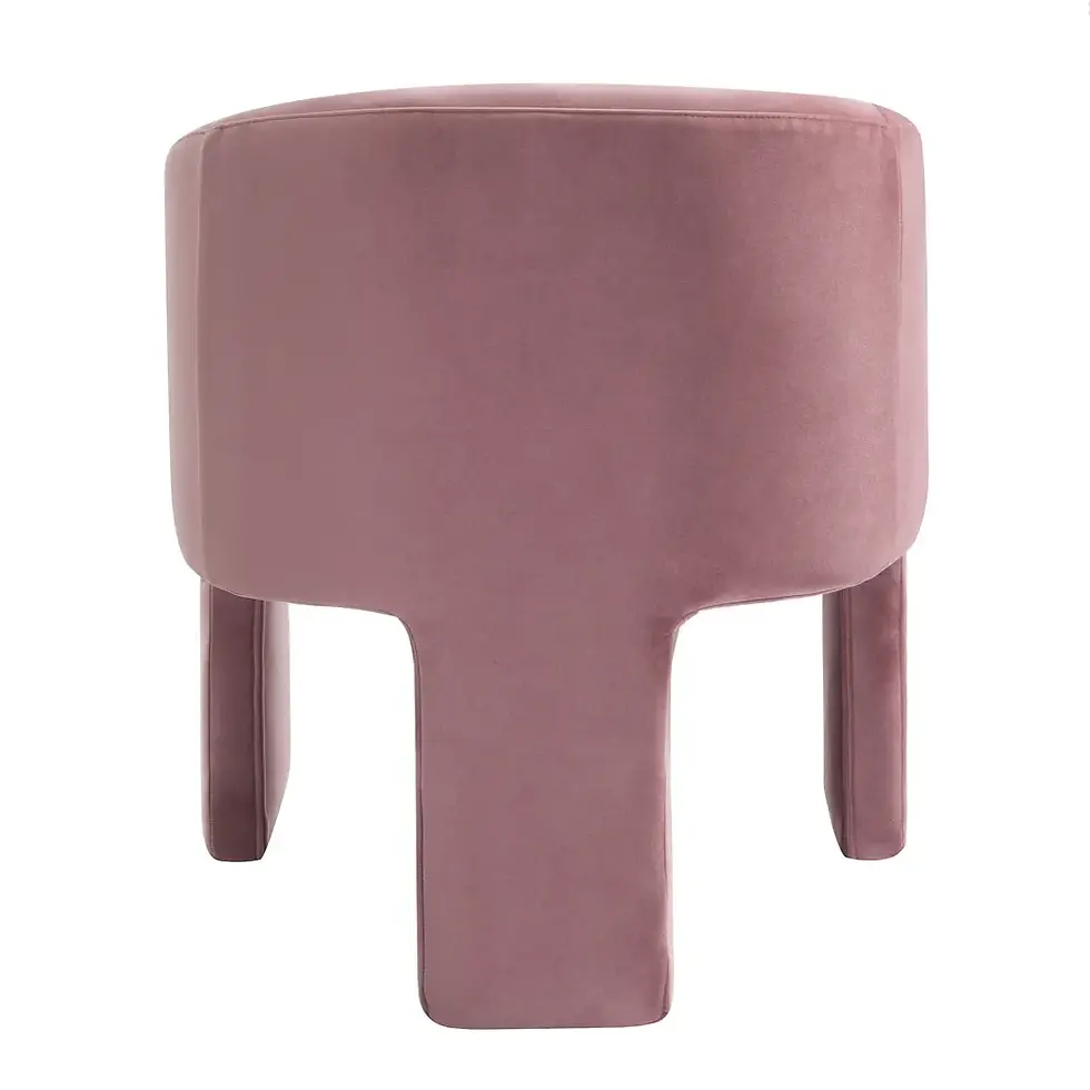 Thumbnail: Coco Dining Chair - Dusty Pink Velvet - rr$1280