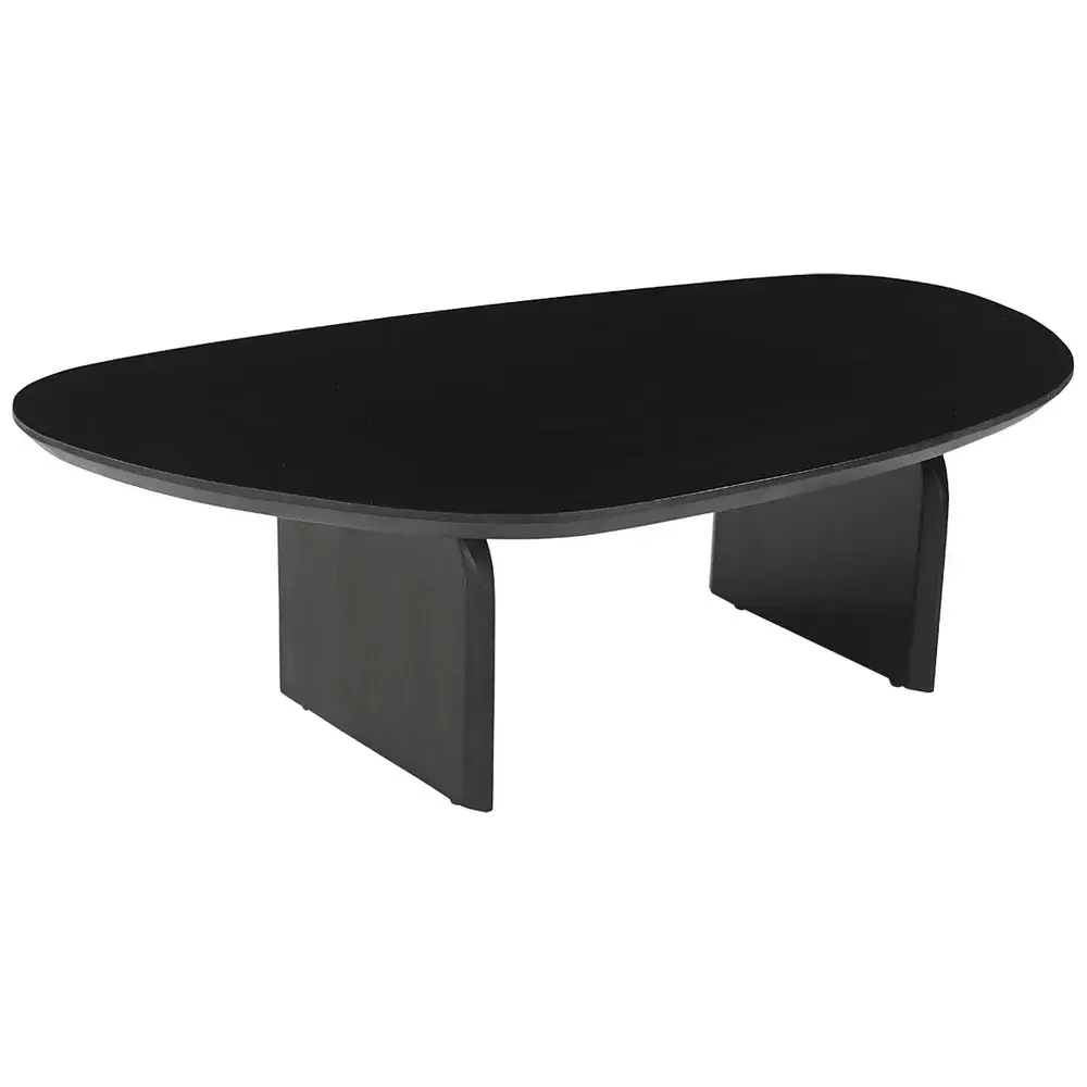Kihei Coffee Table - Acacia Wood - Black - 135cm wide - rr$1200