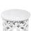 Thumbnail: Reef Side Table - Concrete - White - Indoor/Outdoor - 66cm Diam - rr$1490