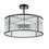 Thumbnail: London Flush-Mount Pendant - Glass/Black - 43cm diam - rr$990