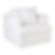 Hampton Slip Cover Armchair - White Linen - 95x96x85cm - rr$2195