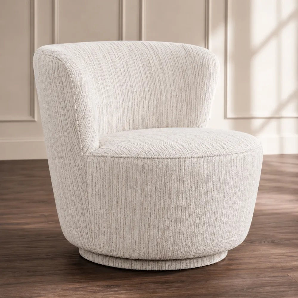 Aire Occasional Chair - Ivory/Sand Weave - rr$1300