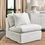 Thumbnail: Hamptons Slip Cover Occasional Chair - White Linen - rr$2195