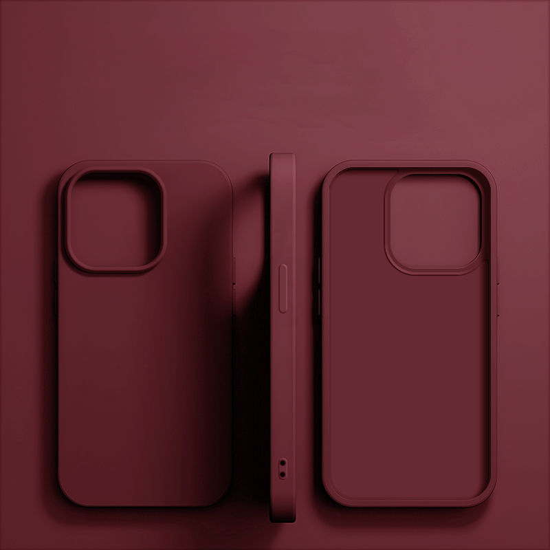 Thumbnail: Luxury Liquid Silicone Phone Case for APPLE iPhone 11 13 12 14 15 16 Pro Max Cas