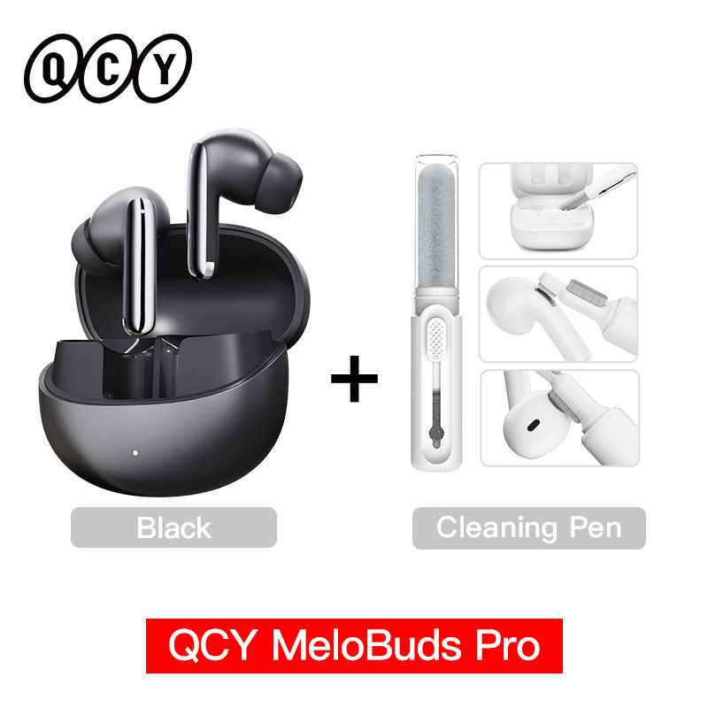 Thumbnail: QCY MeloBuds Pro ANC Bluetooth 5.3 Earphones Wireless 46dB Hybrid ANC Hi-Res LDA