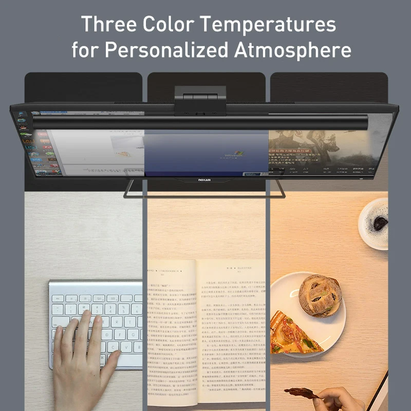 Thumbnail: Baseus LED Desk Lamp Screen Light PC Computer Laptop Hanging LED Bar Light Table