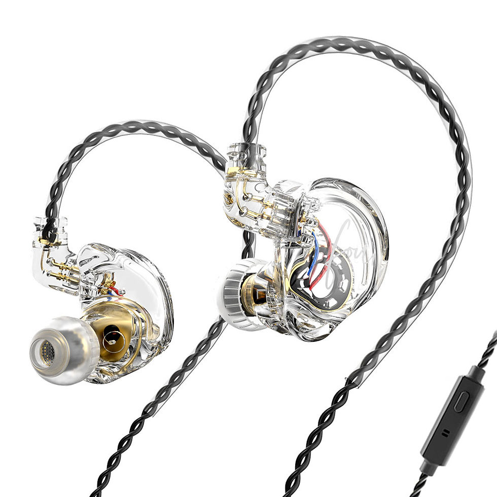 Thumbnail: TRN CS4 HIFI IEMs 10mm Dynamic Driver Earphones In-Ear Monitor Headphones Gaming