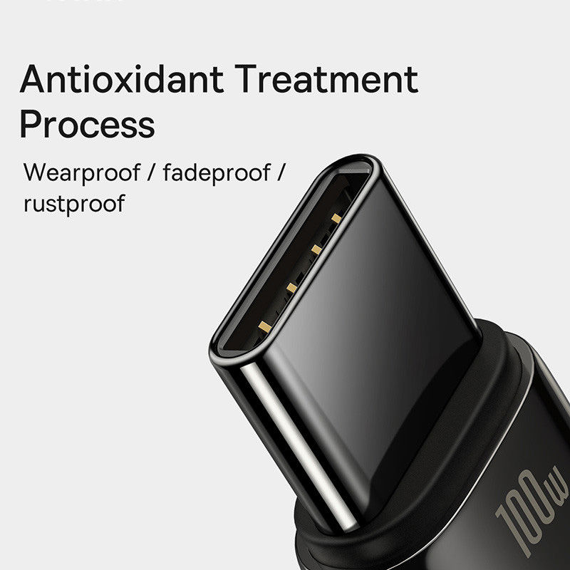 Thumbnail: Baseus 100W USB Type C Cable For Samsung Pro Fast Charging Wire USB-C Charger Da